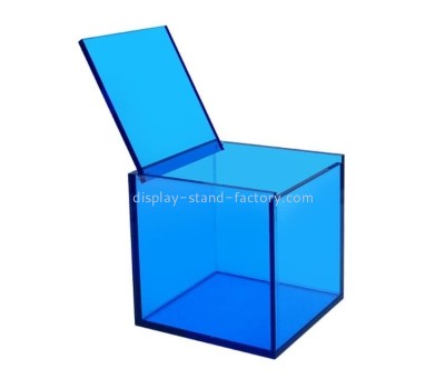 Perspex manufacturer custom acrylic storage box plexiglass box NAB-1685