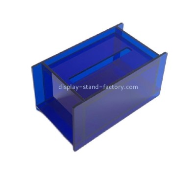 Acrylic manufacturer custom plexiglass tissue box perspex facial tissue box NAB-1687