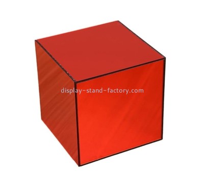 Plexiglass facotry custom mirror acrylic box mirror lucite box NAB-1702