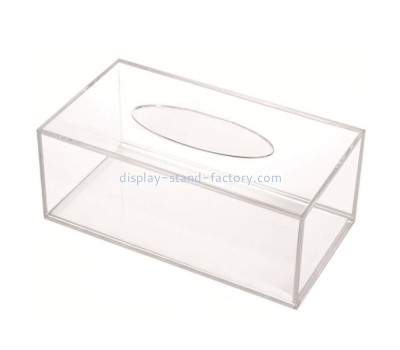 Lucite manufacturer custom acrylic tissue box plexiglass facial tissue box NAB-1704