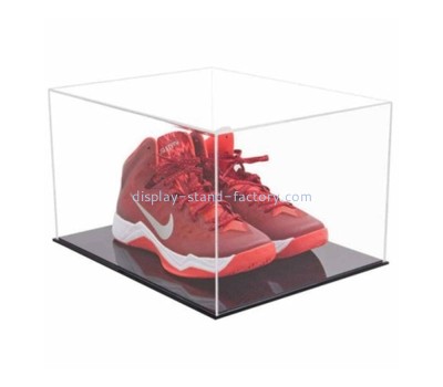 Plexiglass factory custom acrylic shoe box lucite display box NAB-1711