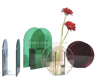 Plexiglass supplier custom acrylic vase perspex flower vase NAB-1750