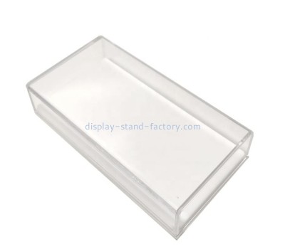 Lucite supplier custom acrylic showcase plexiglass storage box NAB-1761