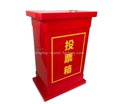 Plexiglass manufacturer custom acrylic ballot box perspex voting box NAB-1765