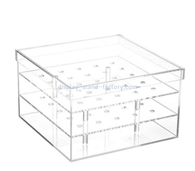 Custom plexiglass flower box acrylic rose box NAB-1771