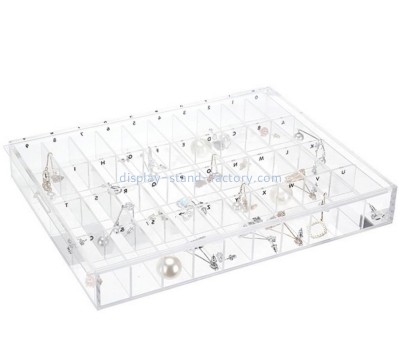Custom perspex sliding lid box acrylic jewelry sliding lid box NAB-1776