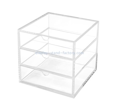 Custom lucite drawer box plexiglass drawer organizer NAB-1781