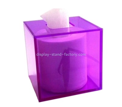 Square acrylic tissue paper box NAB-1110