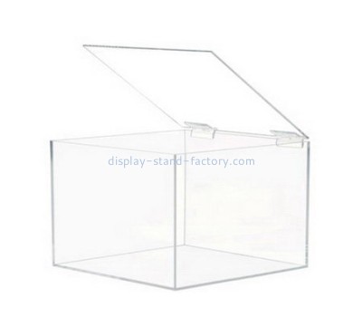 Lucite box manufacturer custom plexiglass storage box acrylic box NAB-1806
