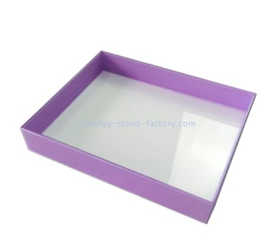 Perspex products manufacturer custom acrylic jewelry storage tray STD-411