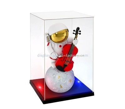 Plexiglass box supplier custom acrylic pop figures LED display case NDD-093