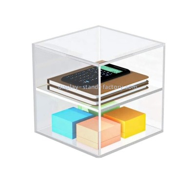 Acrylic boxes manufacturer custom plexiglass organizer box NAB-1810
