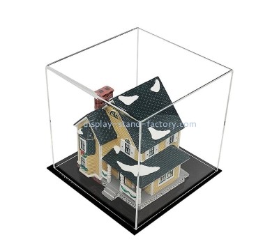 Plexiglass boxes supplier custom acrylic model house showcase NAB-1813