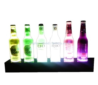 Custom glowing wine bottle display holder NLD-007