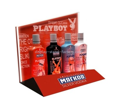 Custom acrylic LED shopping mall perfume shampoo display stand NLD-022
