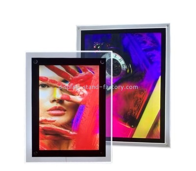 Custom Ultra-thin acrylic display card window luminous light box billboard led crystal light box NLD-034