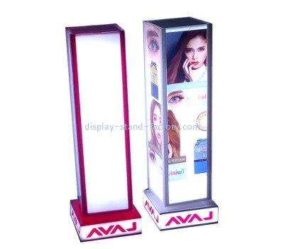 Custom rotating light box advertising light box four-sided light box acrylic LED light box interlayer can change the picture NLD-035