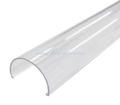 Custom transparent acrylic U-shaped high-transparent diffuser lampshade NLD-041