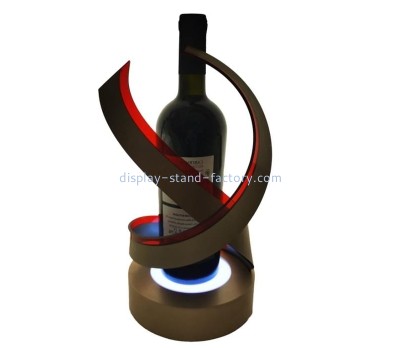 Custom acrylic luminous wine bottle display stand NLD-046