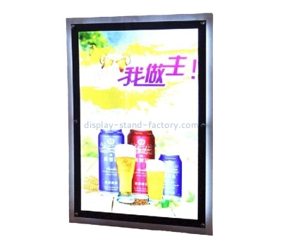 Custom acrylic desktop plug-in luminous billboard LED crystal light box NLD-050