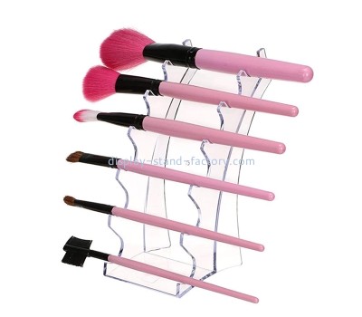 Plexiglass products manufacturer custom acrylic makeup brushes display rack NMD-790