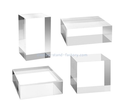 OEM supplier customized acrylic display block lucite display blocks NBL-199