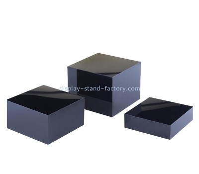 Acrylic display supplier custom plexiglass display blocks perspex display cubes NBL-205