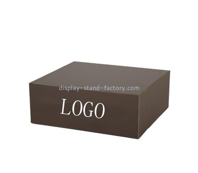 Plexiglass products manufacturer custom acrylic display block with logo sign NBL-216