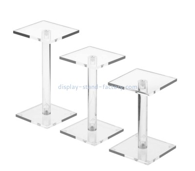 OEM supplier customized acrylic jewelry display stands lucite jewelry display riser NJD-245