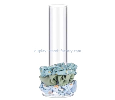 Perspex products supplier custom acrylic scrunchie holder organizer NJD-258