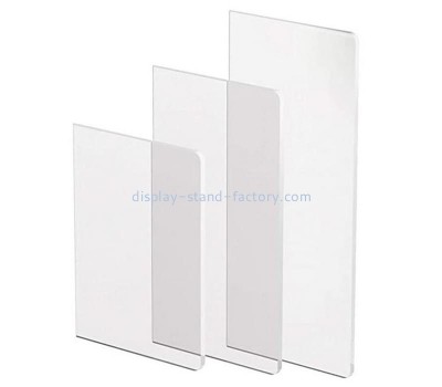 China plexiglass manufacturer custom acrylic icing frosting buttercream smoother scraper NLC-097
