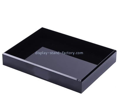 China acrylic manufacturer custom plexiglass tray sturdy organizer STD-422