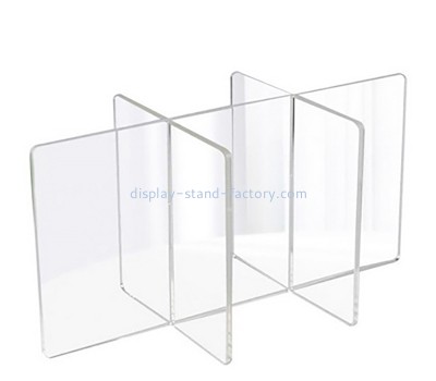 Acrylic products manufacturer custom lucite freestanding sneeze guard divider NOD-078