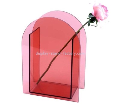 Acrylic manufacturer custom lucite vase plexiglass flower vase NAB-1547
