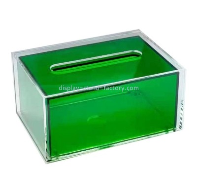 Plexiglass manufacturer custom acrylic tissue box perspex tissue paper box NAB-1581