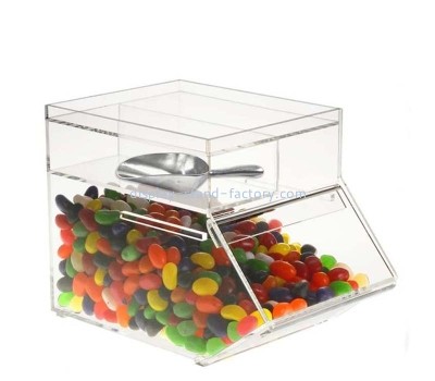 Perspex item manufacturer custom plexiglass supermarket candy box clamshell food box NFD-388
