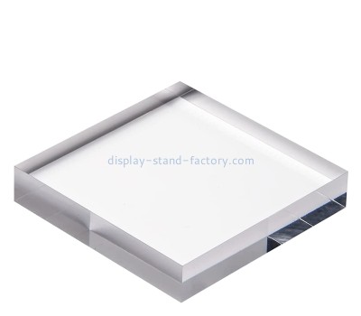 Perspex display supplier custom square acrylic cube display block NLC-109