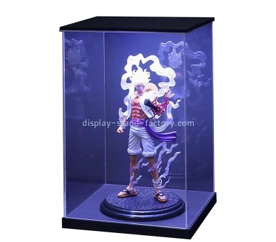 Acrylic products manufacturer custom lucite showcase with LED light NDD-109