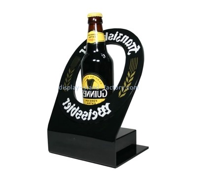 Acrylic item supplier custom plexiglass LED wine bottle display base NOD-091
