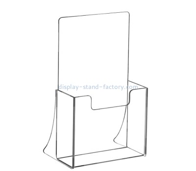 Acrylic display manufacturer custom plexiglass literature brochure holder NBD-791