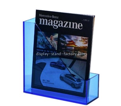 Acrylic item supplier custom plexiglass magazine stand holder NBD-798