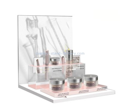 Plexiglass display supplier custom acrylic countertop skin care display stand NMD-812