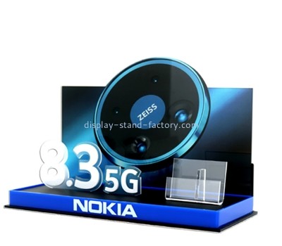 Perspex products manufacturer custom acrylic 5G mobile phone display booth NDS-090