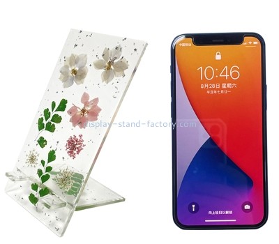 Perspex products supplier custom acrylic display holders for smart phone NDS-091
