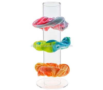 Lucite products manufacturer custom acrylic scrunchie holder NJD-274