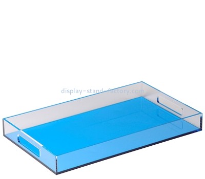 Perspex products supplier custom acrylic breakfast serving tray STD-436