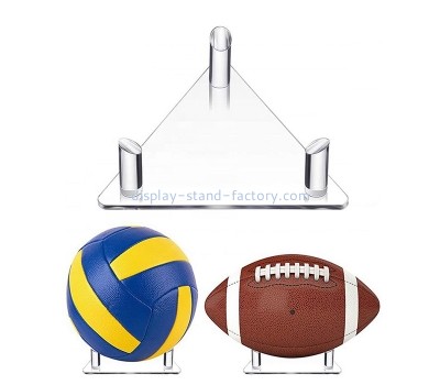 Plexiglass display supplier custom acrylic football soccer display rack holder NOD-096