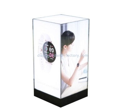 Perspex item supplier custom acrylic desktop advertising light box NLD-097