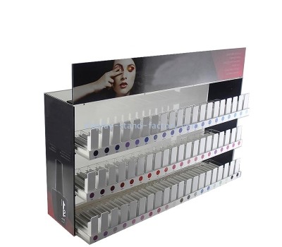 Acrylic display manufacturer custom plexiglass eyeshadow palette display stands NMD-814