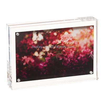 Plexiglass products manufacturer custom acrylic magnetic picture block frame NBL-233